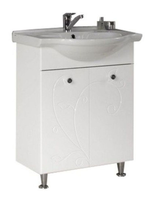 Тумба-умывальник "Лиана 65" и раковина "Байкал 65" Тумба-умывальник "Лиана 65" и раковина "Байкал 65"