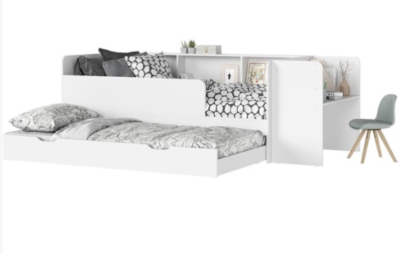 Кровать универсальная КР 01 Руна Белый