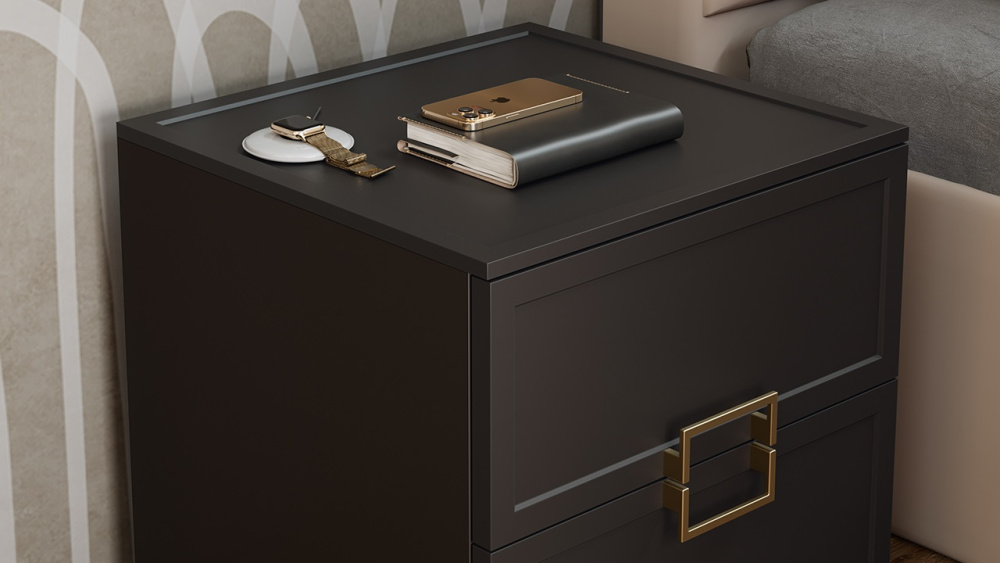 Спальня «Стелла» Серый вулкан, Фон серый