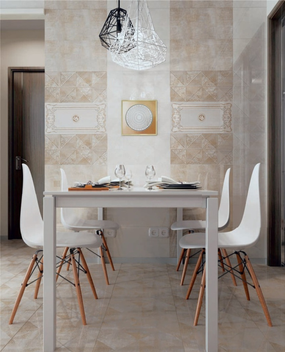 Декор "Астерия 2" светло-бежевый 60Х30