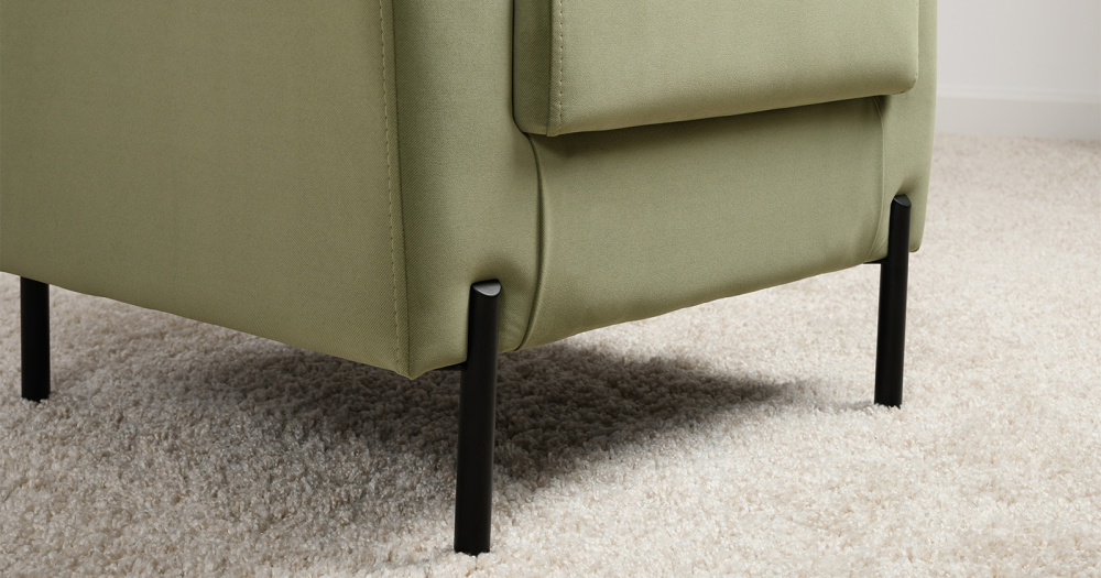 Кресло "Барселона" ТК 672 Diagonal 694 (оливковый)