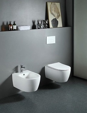 Унитаз подвесной Aquatek "ЕВРОПА" 525Х360Х260 с сиденьем Soft Close