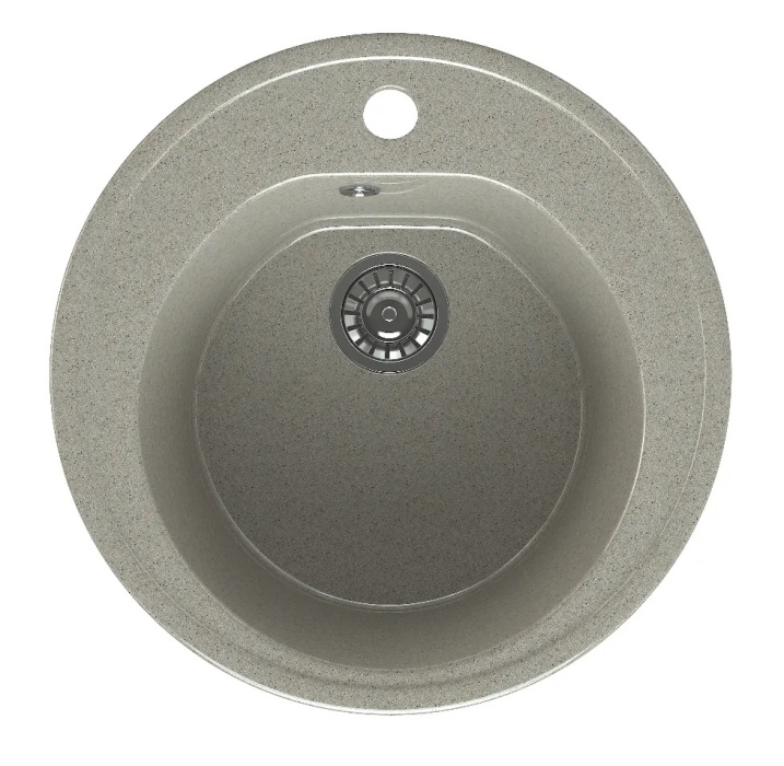 Мойка каменная для кухни "MAXSTONE" MS-2 505Х505Х165