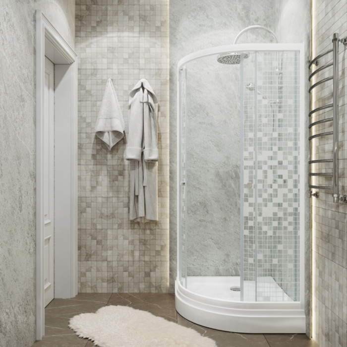 Душевое ограждение TRITON "Стандарт А" 900Х900Х1910 Мозаика