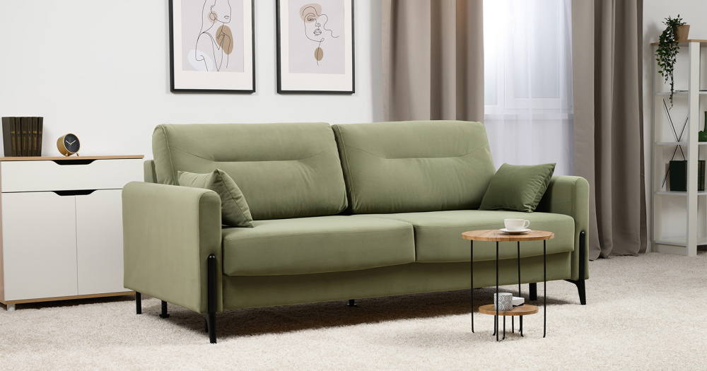 Диван "Барселона" ТД 672 Diagonal 694 (оливковый) Диван "Барселона" ТД 672 Diagonal 694 (оливковый)