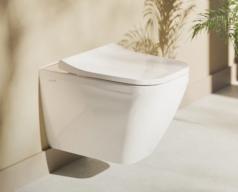 Унитаз подвесной Vitra "Integra Square" безободковый