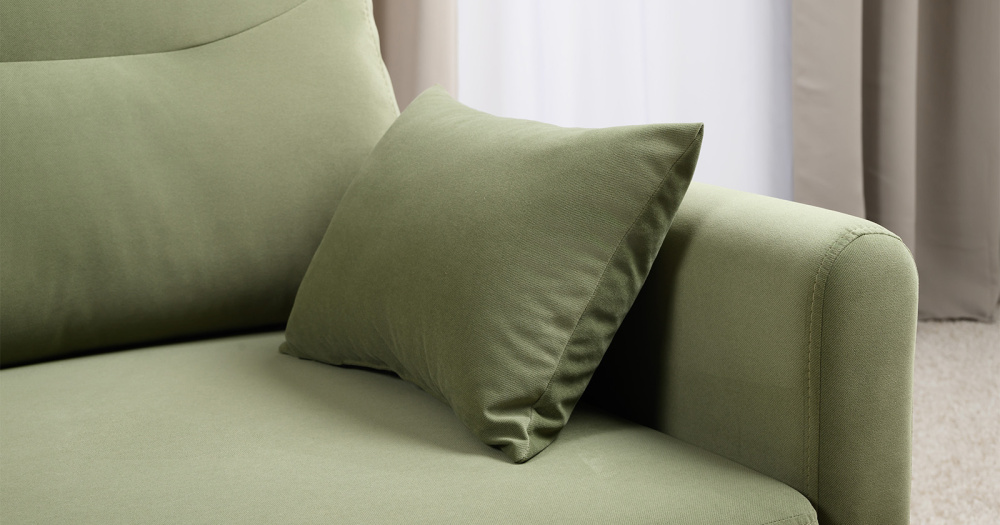 Диван "Барселона" ТД 672 Diagonal 694 (оливковый)