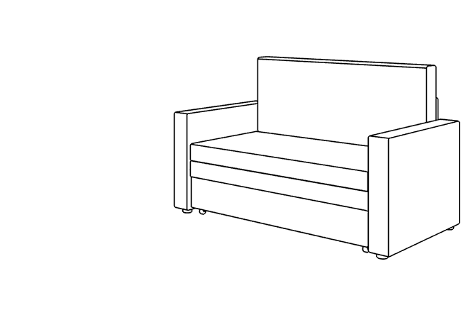 Диван - кровать "Найс (85)" арт. ТД 295