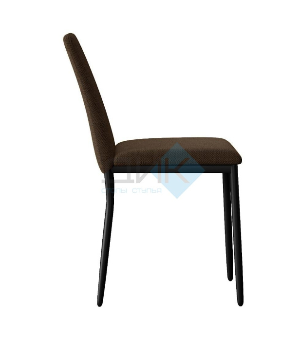 Стул DikLine 270 SB3 шоколад, ножки черные