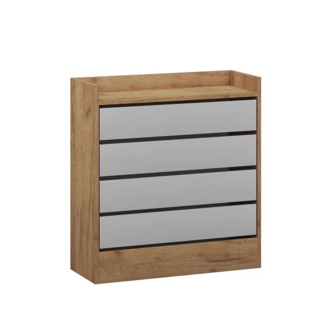 Обувница "Ямайка" ЯПТ-3 Дуб Крафт / Белый Обувница "Ямайка" ЯПТ-3 Дуб Крафт / Белый