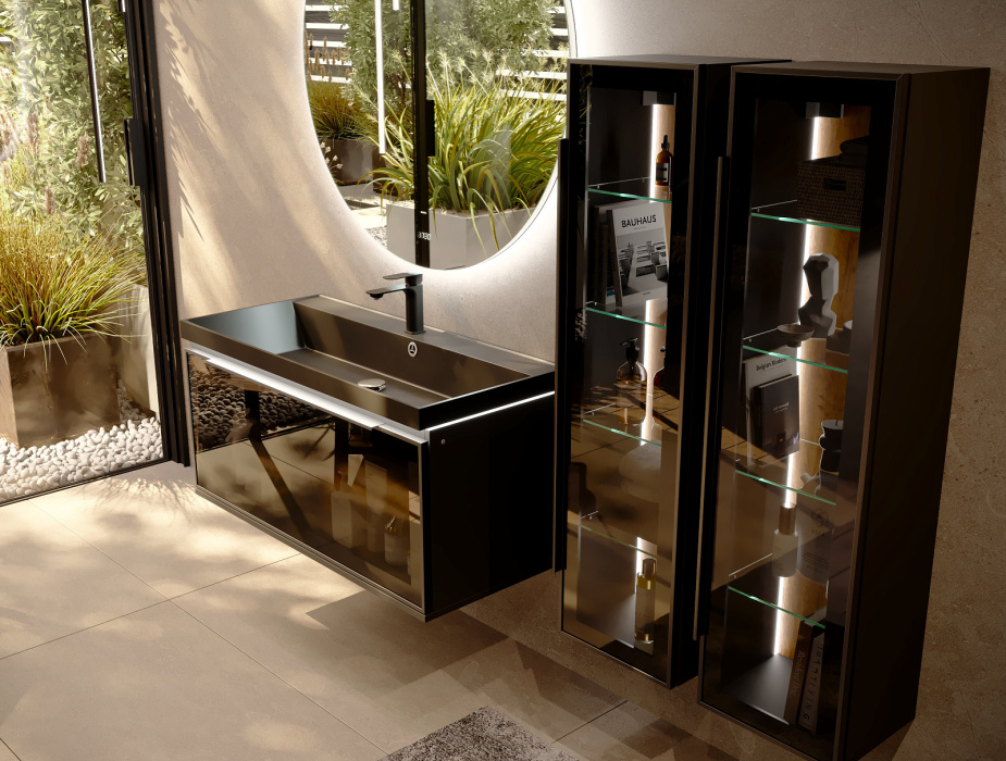 Пенал подвесной Notte 120 Антрацит Пенал подвесной Notte 120 Антрацит