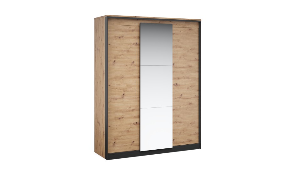 Шкаф 3-х дверный с зеркалом "Тринити" Шкаф 3-х дверный с зеркалом "Тринити"