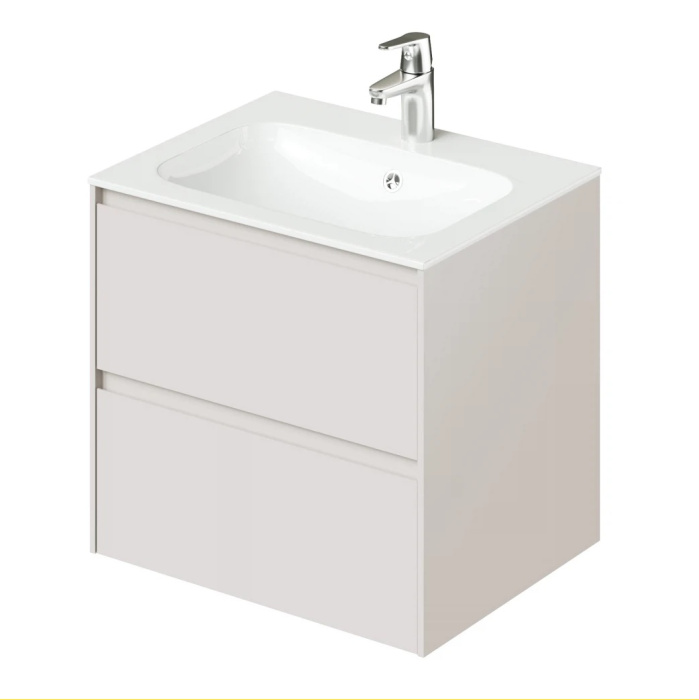 Тумба c раковиной подвесная Итана "Slim 60" 606Х477Х561 Тумба c раковиной подвесная Итана "Slim 60" 606Х477Х561