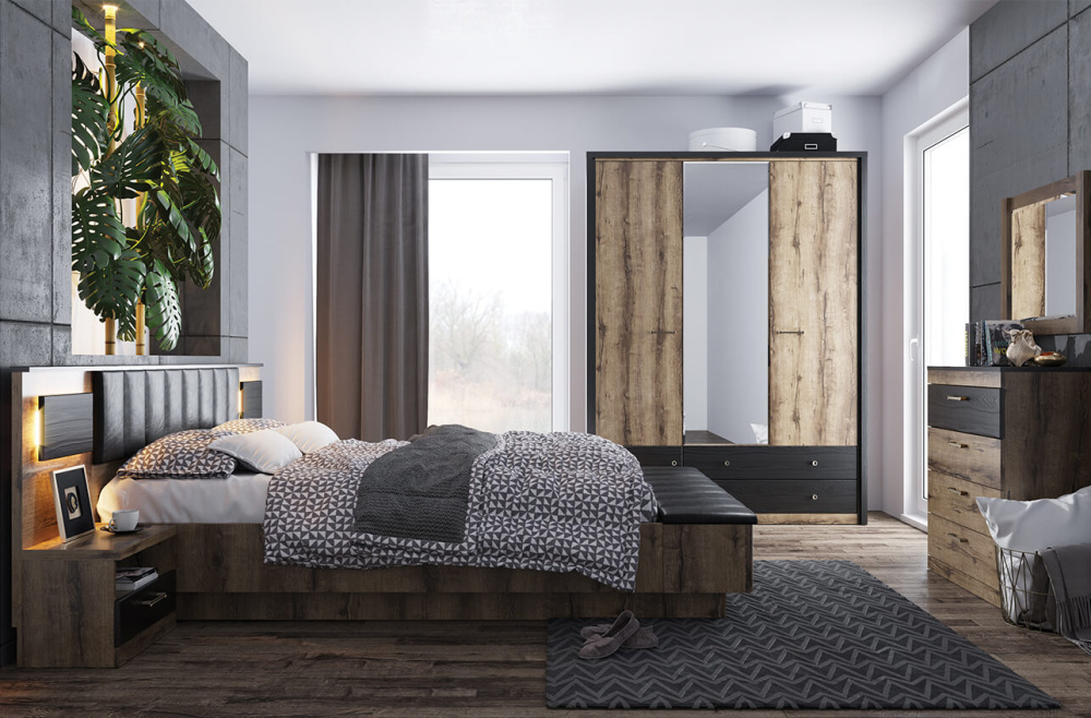 Кровать 160 М N с подъемником "ДЖАГГЕР"