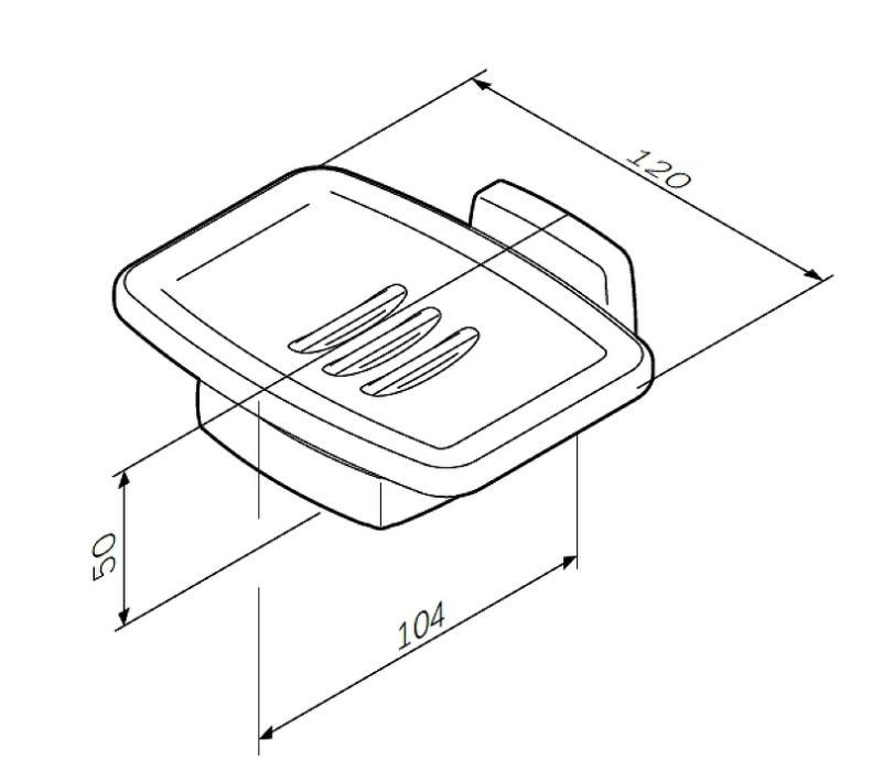 Мыльница AM.PM Gem A9034200