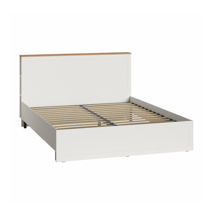 Кровать "Остин" 11.53 Белый/дуб золотой Кровать "Остин" 11.53 Белый/дуб золотой