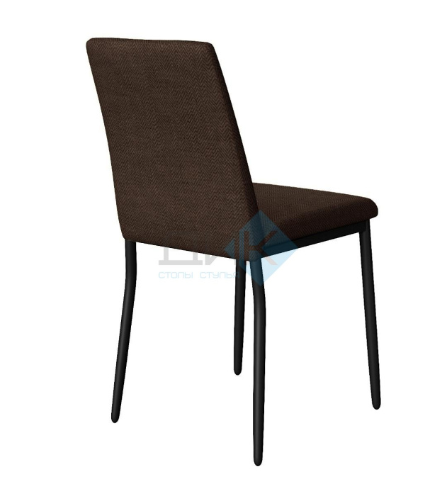Стул DikLine 270 SB3 шоколад, ножки черные