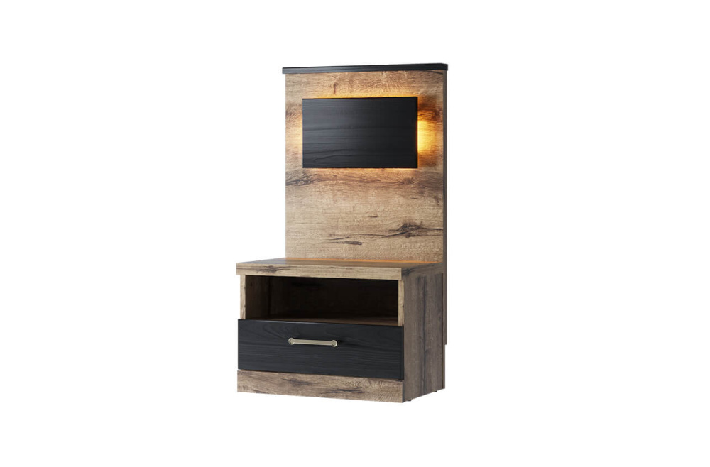 Тумба прикроватная "ДЖАГГЕР" 1S Тумба прикроватная "ДЖАГГЕР" 1S