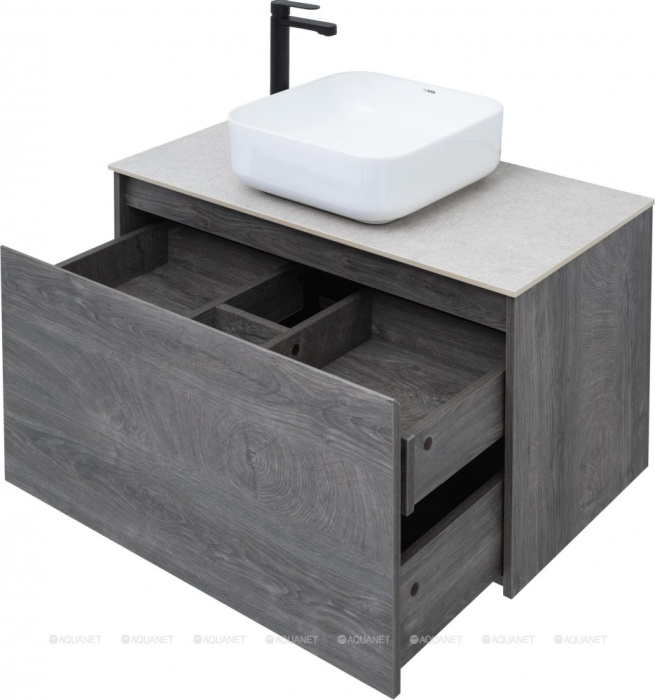 Тумба с раковиной AQUANET "Nova Lite 90"