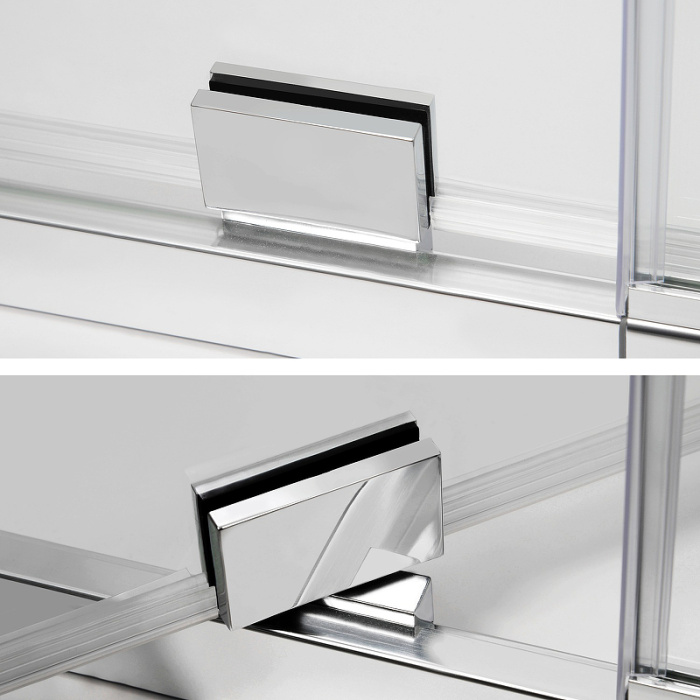 Душевой уголок WasserKRAFT "Berkel" 120Х80 стекло прозрачное