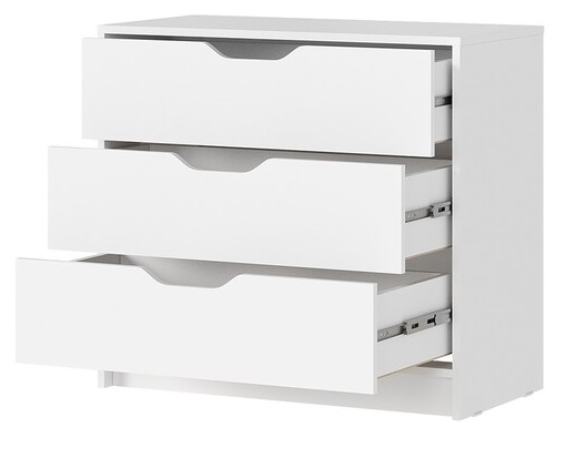 Комод 800 КМ 01 Руна Белый