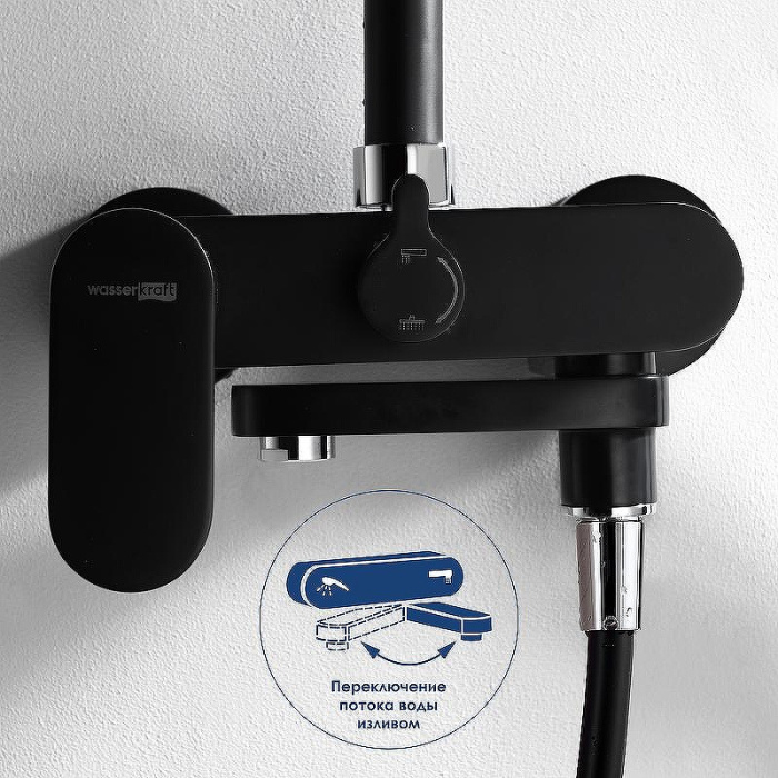 Душевая система WasserKRAFT Elbe A17401