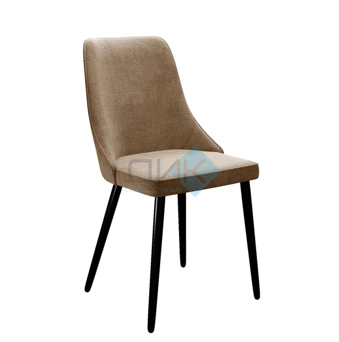 Стул DikLine 286 TW05 капучино, ножки черные Стул DikLine 286 TW05 капучино, ножки черные