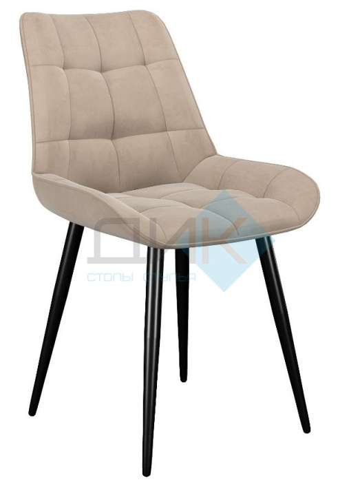 Стул DikLine 206М B03 BEIGE (ножки черные) Стул DikLine 206М B03 BEIGE (ножки черные)
