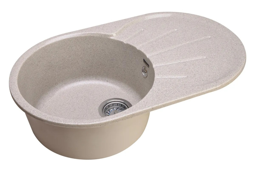 Мойка каменная для кухни "MAXSTONE" MS-5 735Х455Х170 Мойка каменная для кухни "MAXSTONE" MS-5 735Х455Х170