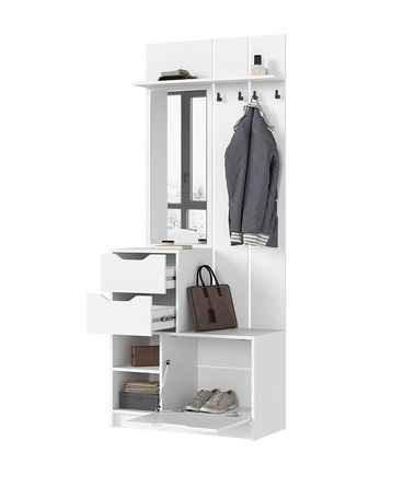 Прихожая ПР 01 Руна Белый