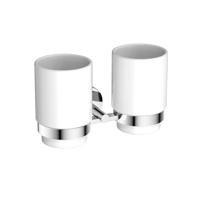 Стакан с держателем двойной "Бетта" AQ4617CR Стакан с держателем двойной "Бетта" AQ4617CR