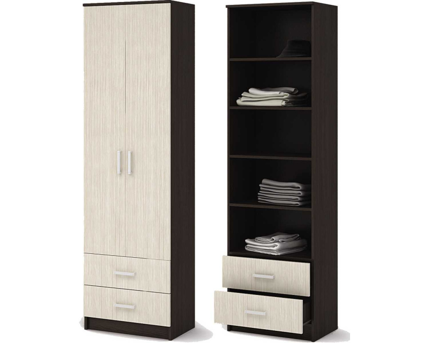 Шкаф полки с ящиками "МАШЕНЬКА" ШК 201 Шкаф полки с ящиками "МАШЕНЬКА" ШК 201