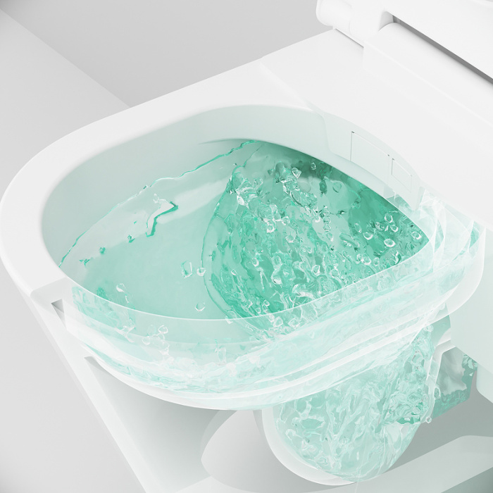 Унитаз подвесной AM.PM Inspire CleanCare CCC501700SC с сиденьем Микролифт