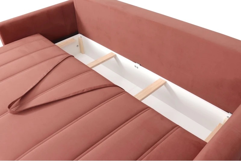 Диван-кровать "Ларио" СТАНДАРТ Мора терракотовый