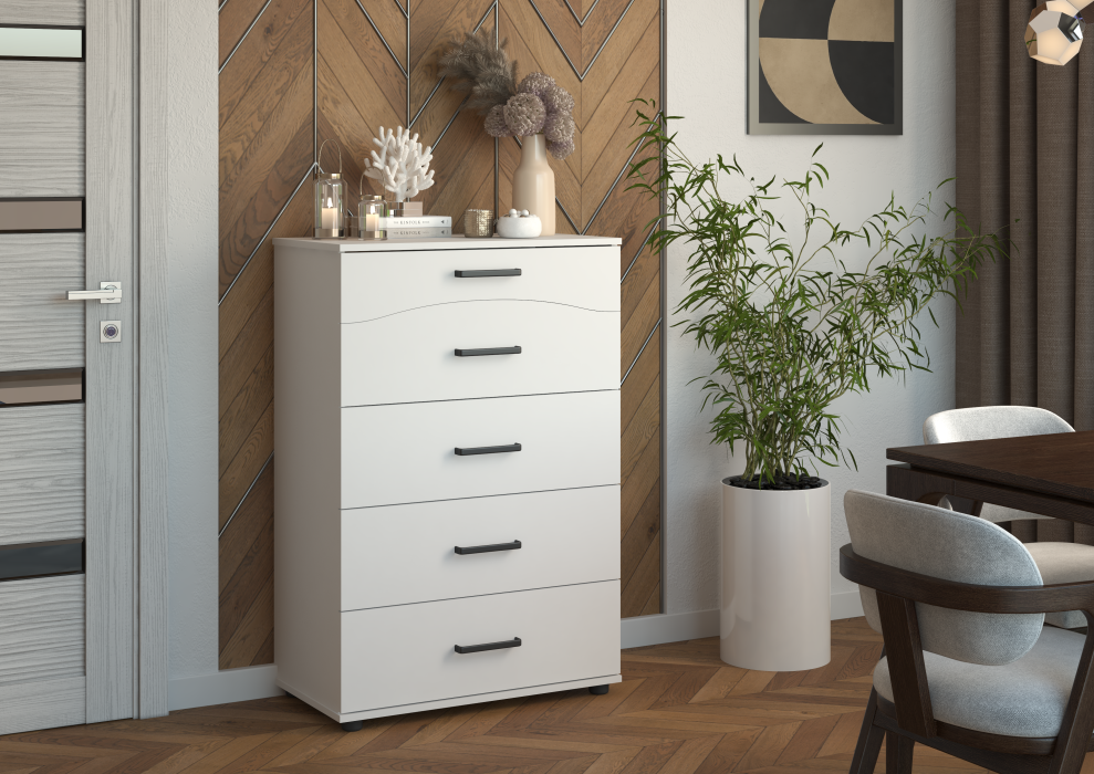 Комод "Вега" 5 ящиков К-01 Комод "Вега" 5 ящиков К-01