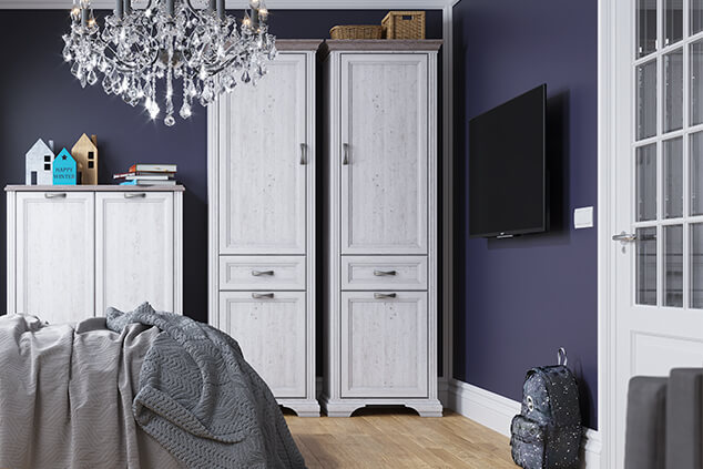 Шкаф "МОНАКО" 2D1S