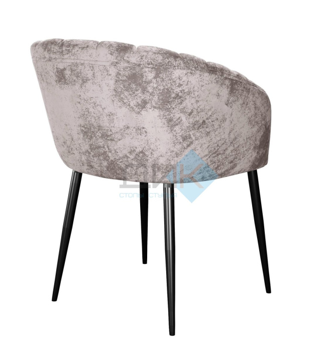 Стул DikLine 441 M02 бежевый, ножки черные