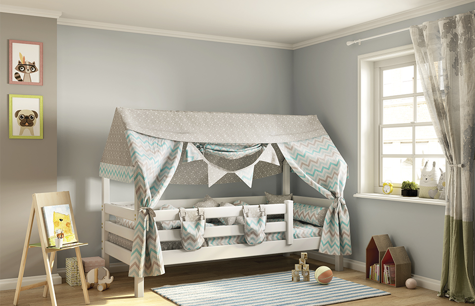 Кровать с надстройкой "Соня"