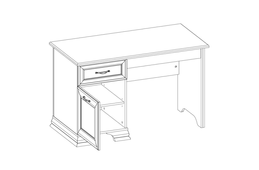Стол письменный 120 "ТИФФАНИ"