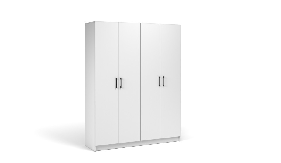 Шкаф "Чикаго вайт" 4-х дверный Шкаф "Чикаго вайт" 4-х дверный