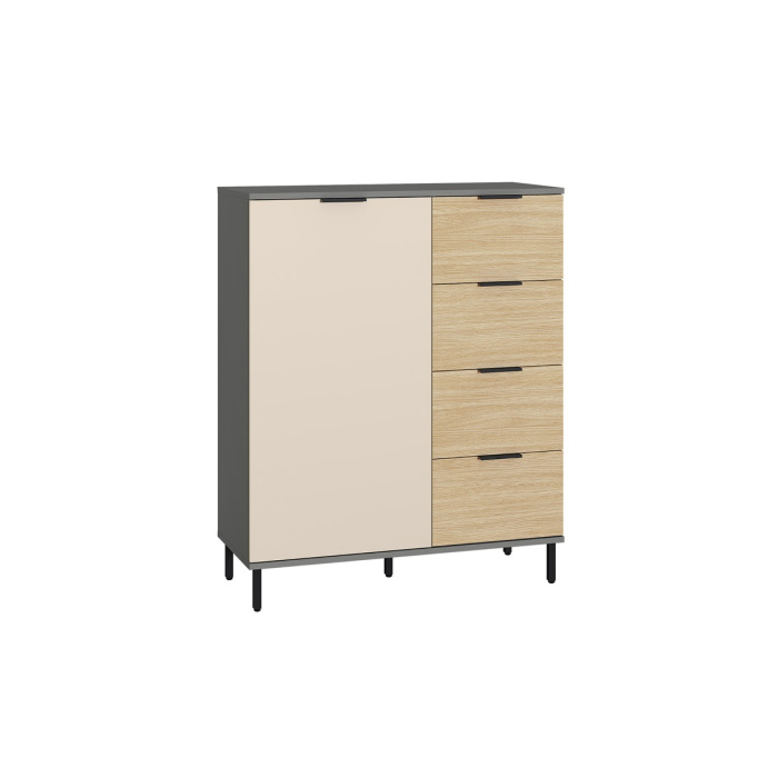 Комод "Марвэл" 16.234.01 Темно-серый/Сатин Комод "Марвэл" 16.234.01 Темно-серый/Сатин