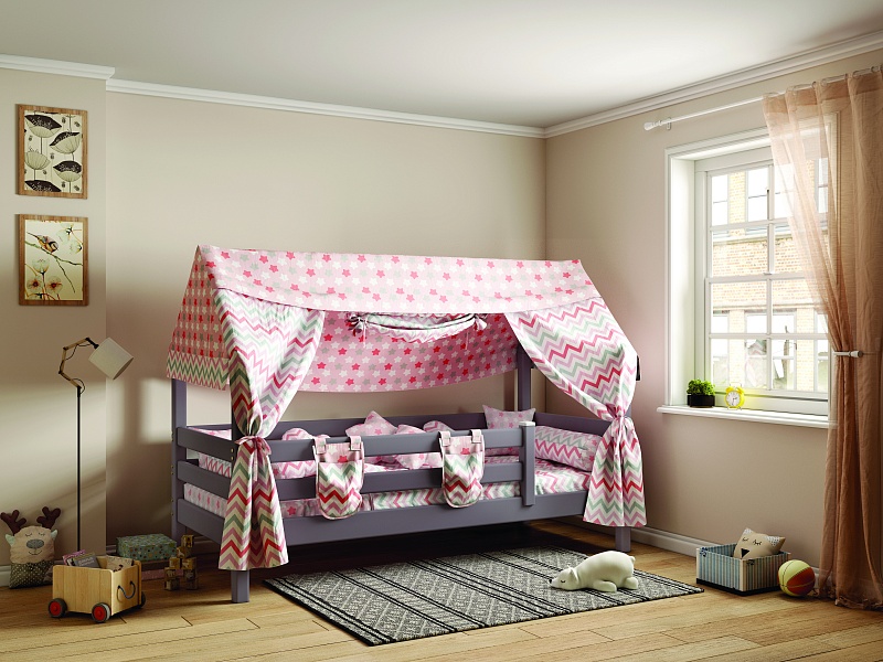 Кровать с надстройкой "Соня"