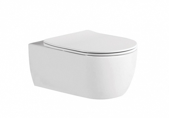 Унитаз подвесной Aquatek "ЕВРОПА" 525Х360Х260 с сиденьем Soft Close Унитаз подвесной Aquatek "ЕВРОПА" 525Х360Х260 с сиденьем Soft Close