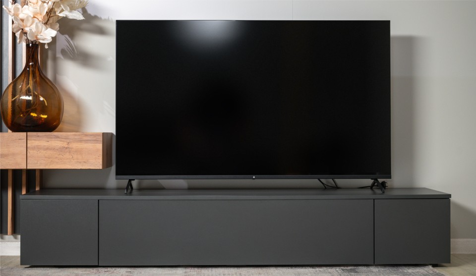 Стенка "Риана" 2,50 м Антрацит / Дуб вотан