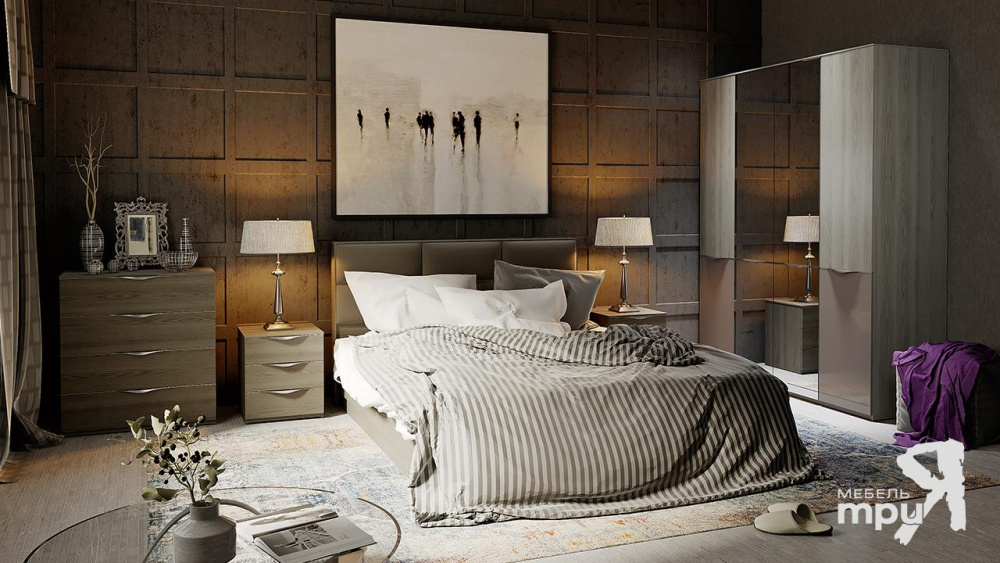 Спальный гарнитур "Либерти" 3 Спальный гарнитур "Либерти" 3