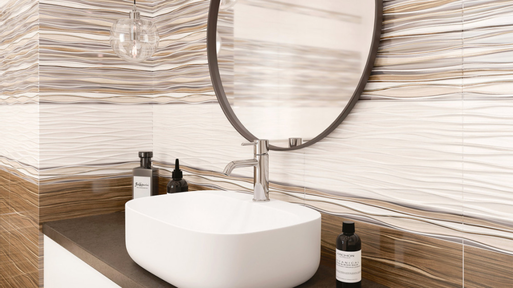 Плитка облицовочная рельефная "Plesso" 500Х249 TWU09PLS404