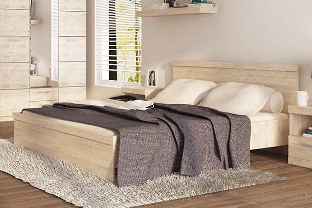 Кровать 140 N с подьемником "ОСКАР" без основания