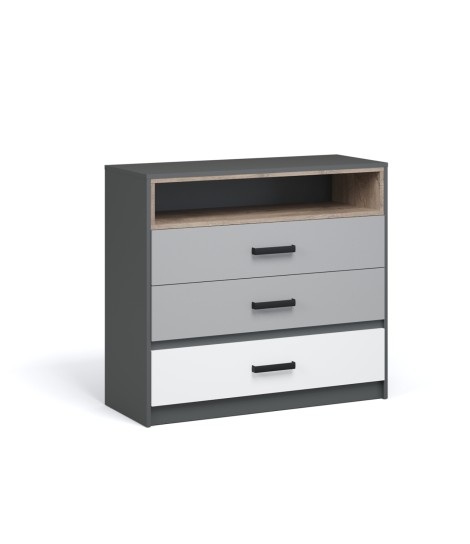 Комод 100 3 ящика "Квадро" Комод 100 3 ящика "Квадро"