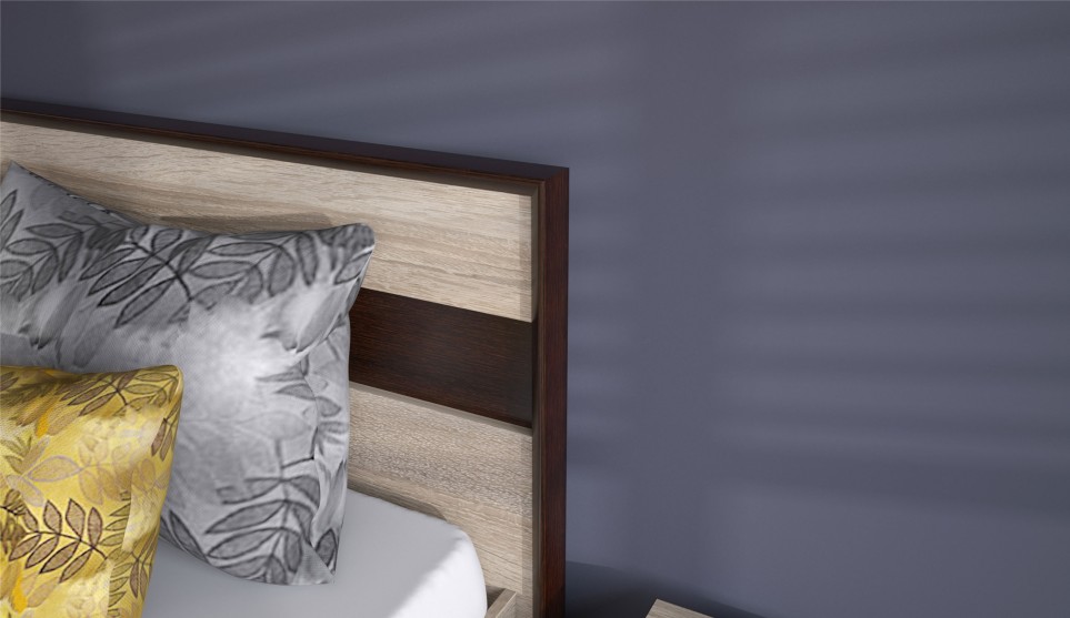 Кровать 140 "Эшли" (без ламелей)