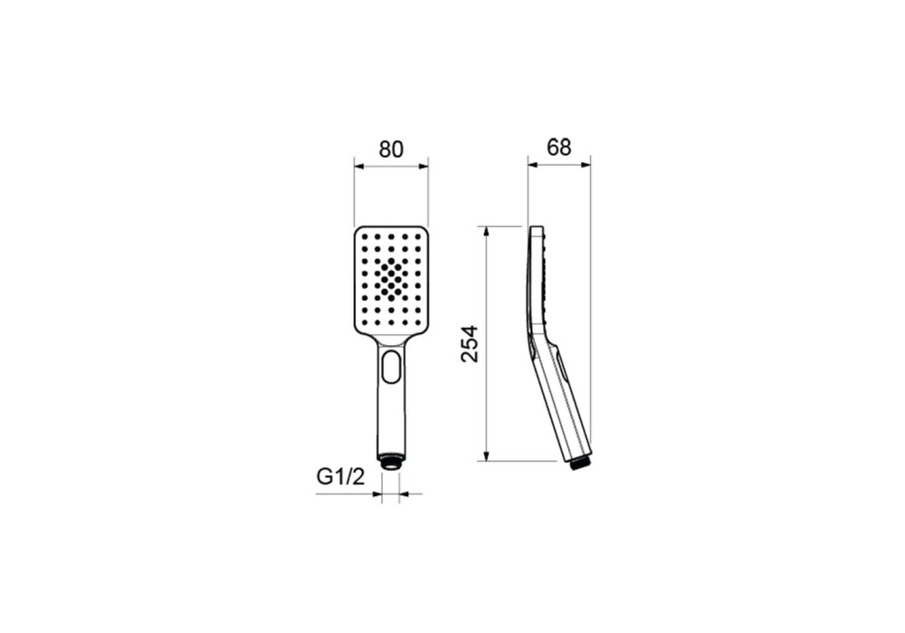 Ручной душ Select 80 "Лира" AQUATEK AQ2005CR